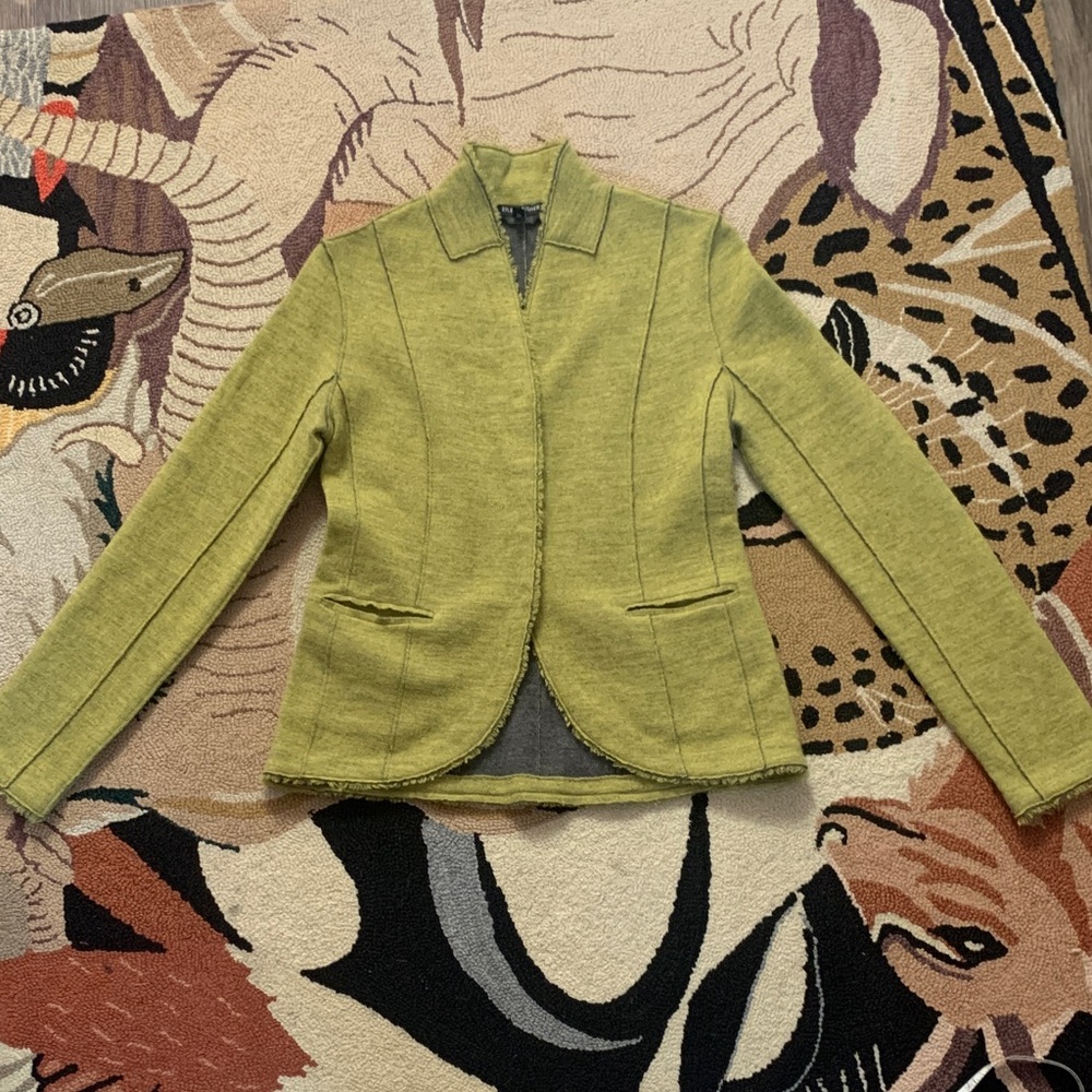 Eileen Fisher Women's Wool Blazer Jacket